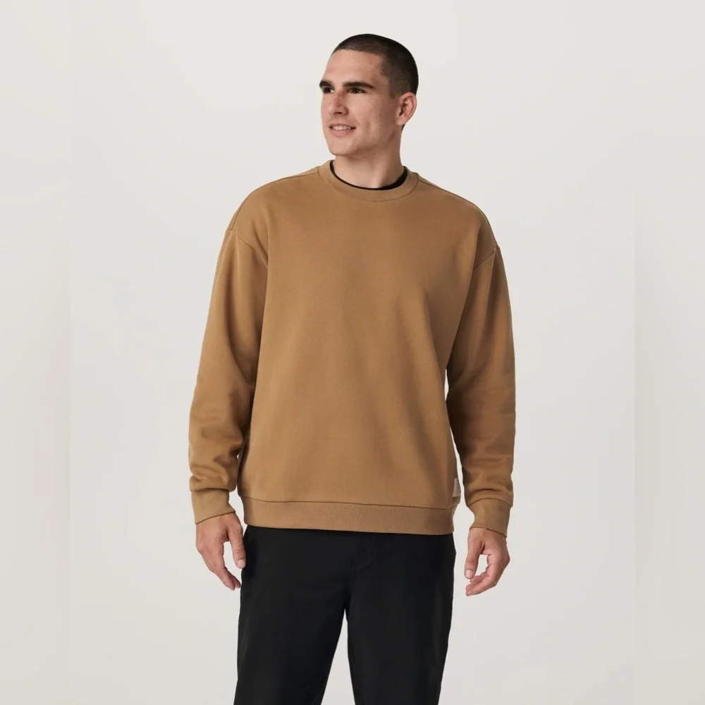 NWT Disturbia Restore Oversized Crew 2.0 in Toffee Size XS